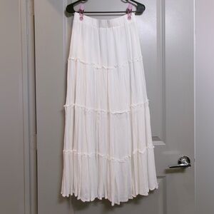 Princess Polly Tiered Maxi Skirt